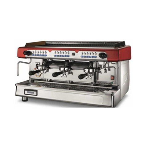 半自動三頭咖啡機